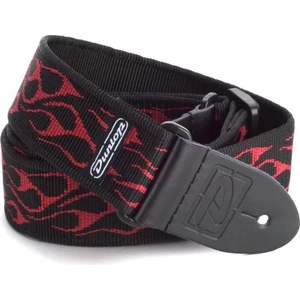 Dunlop D38-11RD - Nylon Guitar Strap - Red