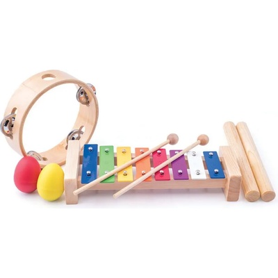 Woodyland Комплект дървени музикални инструменти - Woody