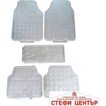 Image 1 of Paolo Гумени стелки универсални с алуминиев ефект 2006-5 бр/к-т СИВА (51523)