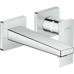 Hansgrohe Metropol - Смесител за мивка за вграждане, с две дупки, хром 32525000 (32525000)