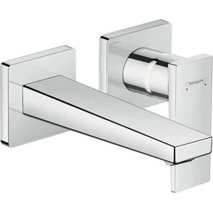 Hansgrohe Metropol - Смесител за мивка за вграждане, с две дупки, хром 32525000 (32525000)