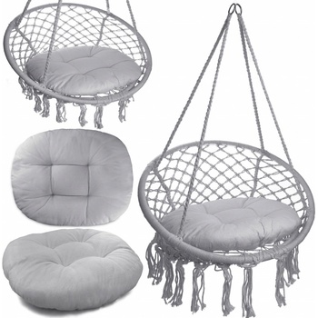 Springos Čapí hnízdo 110 cm modro-černá