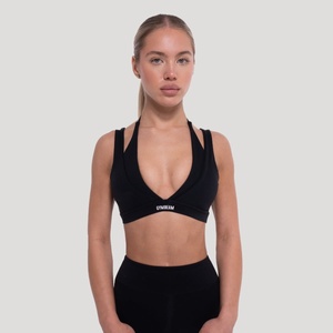 GymBeam Спортен сутиен Flow Black XL