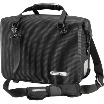 Ortlieb Велосипедна дисага Ortlieb Office-Bag High-Vis QL2.1 Pannier - Black Reflective - размер 21 l (510-7078-0111)