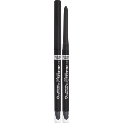 L'Oréal Paris Infallible Grip 36H Gel Automatic Eye Liner dlouhotrvající gelová tužka na oči 001 Intense Black 1,2 g