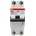 ABB ДТЗ комбинирана DS202C 2P 20A крива C 30mA тип A 6kA 2 мод. /до изчерпване/ - 2CSR252140R1204 (2CSR252140R1204)
