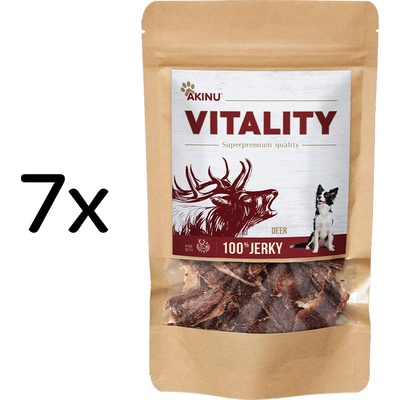 Akinu VITALITY Jelen jerky 7 x 50 g