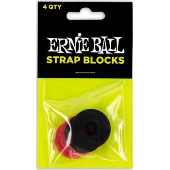 Image 1 of Ernie Ball 4603 Black Red Strap-Lock/Страп лок (P04603)