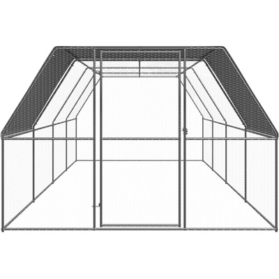 vidaXL klec 3 x 8 x 2 m pozinkovaná ocel