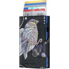 Tru Virtu Wallet Click & Slide SE 3D Bird & Clover Tita