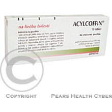 ACYLCOFFIN POR 450MG/50MG TBL NOB 10