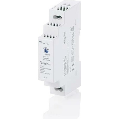 Digitus DN-PWR-SST-125 sieťový zdroj na montážnu lištu (DIN lištu), 5 V/DC, 2.4 A, 12 W