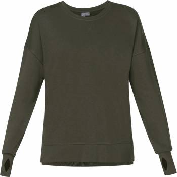 Sweaty betty Блуза SWEATY BETTY Women's After Class Cropped Sweatshirt - nori green