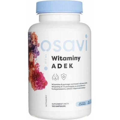 Osavi ADEK Vitamins 120 kapsúl