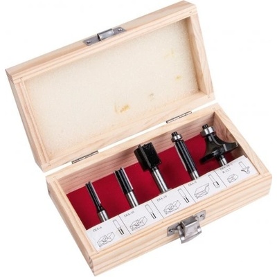 fréza tvarová do dreva 8mm sada 5ks