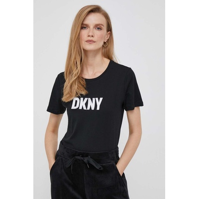 DKNY Памучна тениска Dkny в черно W3276CNA (W3276CNA)
