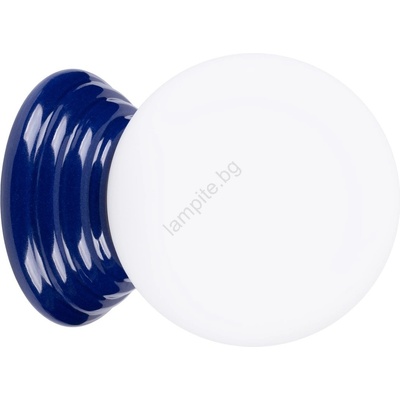 Sollux SL. 1896 - Стенно осветително тяло за баня ZORI 1xG9/8W/230V IP44 синьо (SLX1576)