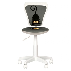 Furnit Детски стол Ministyle White Cat and Mouse