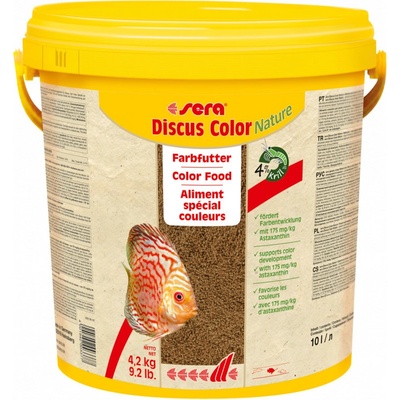 Sera Discus Color Nature 4,2 kg, 10 l