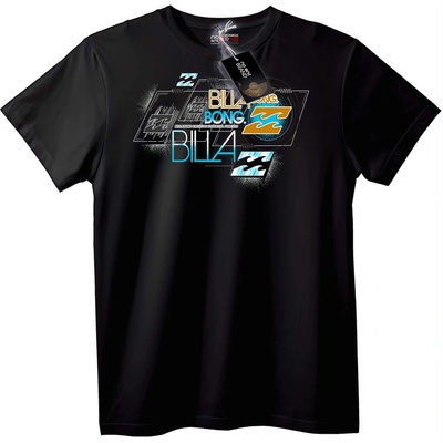 NOONEBRAND Тениска Billa Bong Графика - 7XL, Black