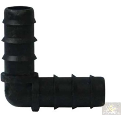 HERLY Коляно оребрено за капков маркуч ф16мм Herly 29462