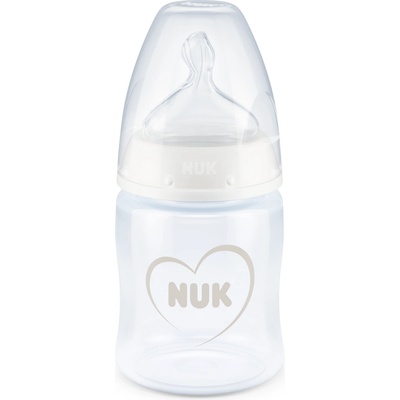 Nuk First Choice РР Шише Temperature control 150мл. силиконов биберон 0-6 мес. ПРОМО*- без опаковка (10743970)