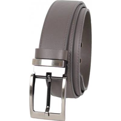 Penny Belts pánský kožený opasek 35-020-3 šedý