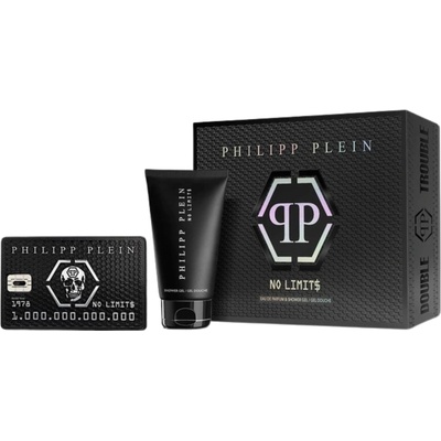 Philipp Plein No Limit Gift Set EDP 50 ml + Aftershave Balm 50 ml за мъже