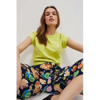 Moodo Гладка неонова тениска Moodo Moodo | Zelen | ЖЕНИ | XXL