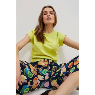 Moodo Гладка неонова тениска Moodo Moodo | Zelen | ЖЕНИ | XXL