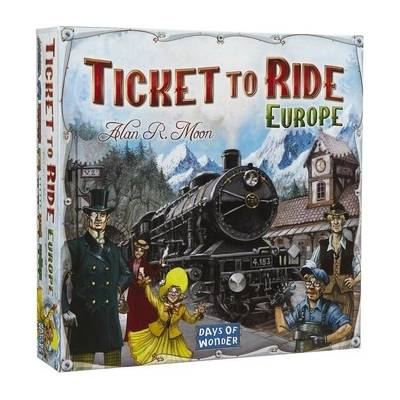 Gémklub Ticket to Ride Europe - железопътна настолна игра