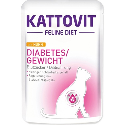 Kattovit Cat Diabetes/Gewicht kura 85 g