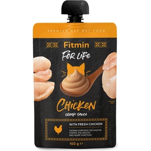 Dibaq Fitmin For Life Cream sauce кремообразно пилешко пауче за котки 100 g