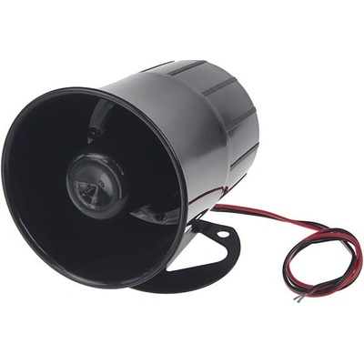 Siréna magnetodynamická 12V/20W, 1-tónová – Zboží Mobilmania