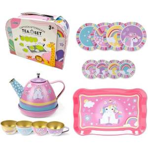 Raya Toys Детски сервиз за чай Raya Toys - В куфарче (506123479) - baby