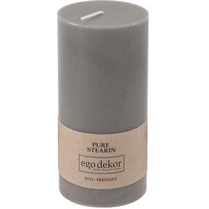Ego dekor Сива приятелска свещ, време на горене 50 ч. Eco - Eco candles by Ego dekor (ZBC-3771052)