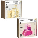 Mideer ARCHIMEDES BLOCKS + růžové barvy 400 ks