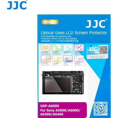 JJC ochrana LCD GSP-A6000 ochranné sklo na LCD pro Sony a6100, a6600, a6300, a6000, a5000, a6400 – Hledejceny.cz