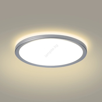 Brilagi - LED таванен плафон за баня ULTRA SLIM LED/24W/230V Ø 42 cm сребристо IP54 (BG3804)