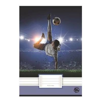 OPTISCHOOL Sešit Soccer 81 32 A4 linkovaný