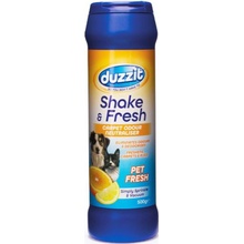Duzzit Shake & Fresh Pet Lemon Citrónová vôňa na odstránenie zápachu domácich zvierat 500 g