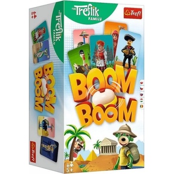 Trefl Boom Boom Семейна настолна игра на Treflik (02122 TREFL)