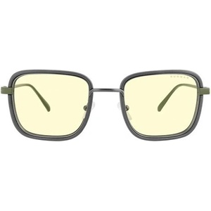 GUNNAR Геймърски очила GUNNAR Fallout Vault 33, Gunmetal/Olive, Amber лещи, синя светлина защита - FAL-05501 (FAL-05501)