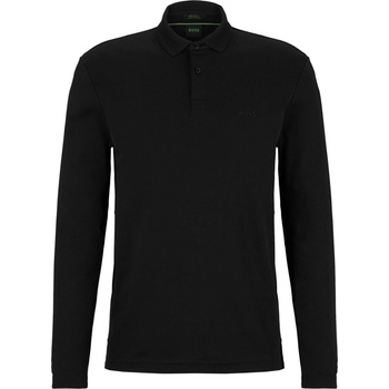 Image 1 of Boss Блуза с яка Boss Men's Pirol Long-Sleeve Polo Shirt Timeless Design - Black 001