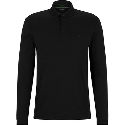 Boss Блуза с яка Boss Men's Pirol Long-Sleeve Polo Shirt Timeless Design - Black 001