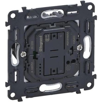 Legrand Димер бутонен R3-400W L3-400VA LED3-125VA (без лицев панел) Valena In Matic - 752062A (752062A)