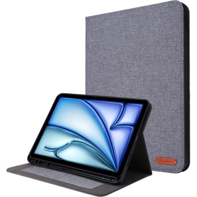 Protemio FABRIC Zaklápací kryt pre Apple iPad Air 11 2025 Air 11 2024 106031 šedý