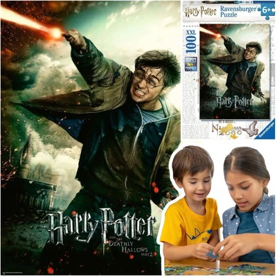 Ravensburger Harry Potter a relikvie smrti XXL 100 dílků
