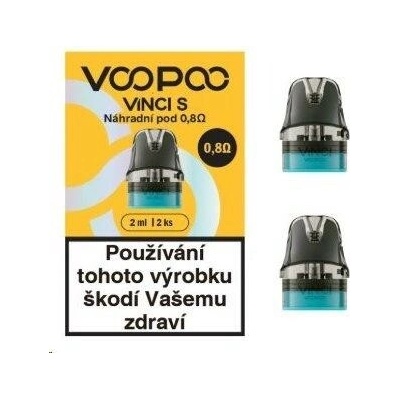 VOOPOO Vinci S Cartridge 0,8ohm 2ml 2ks