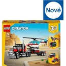LEGO® Creator 31146 Náklaďák s plošinou a vrtulníkem